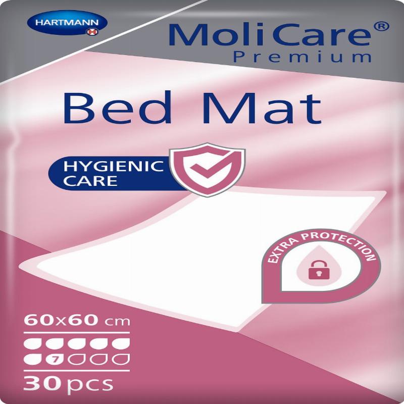 Пелюшка поглинаюча гігієнічна MoliCare® Premium Bed Mat 7 крапель 60x60 см 30шт